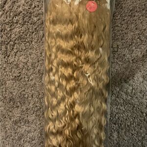 Curly Blonde Hair Extensions